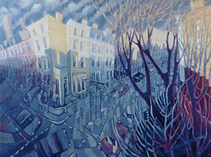 Ladbroke Grove, Meine Ecke, 1996 von Charlotte Johnson Wahl