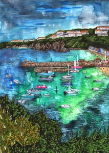 Newquay, Cornwall, 2021 von Charlotte Orr