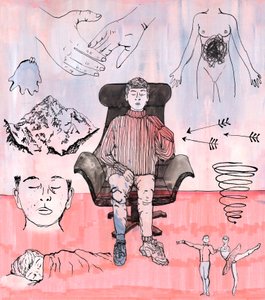 Therapie Illustration von Charlotte Orr