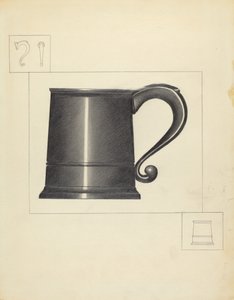 Zinnkrug von Charlotte Winter