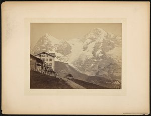 Der Mönch und der Eiger, Ansicht von der Wengernalp