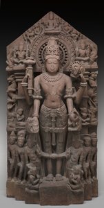 Vishnu und Begleiter, ca. 1026 n. Chr.