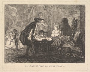 Die Kastanienverkäuferin von Chevalier de Parlington