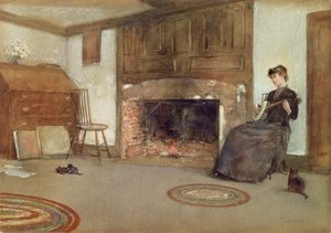 Eine vertraute Melodie, ca. 1880 von Childe Frederick Hassam