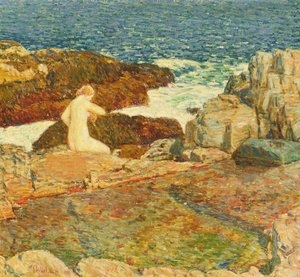 East Headland Pool von Childe Frederick Hassam