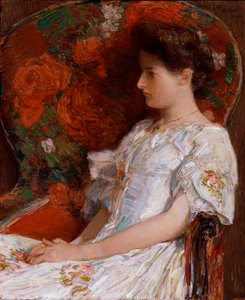 Der viktorianische Stuhl von Childe Frederick Hassam
