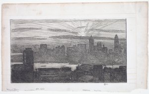 Manhattan von Childe Frederick Hassam