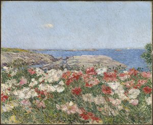 Mohnblumen auf den Isles of Shoals von Childe Frederick Hassam