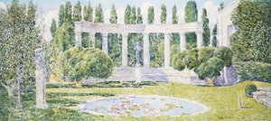 Die Bartlett-Gärten, Amagansett von Childe Frederick Hassam