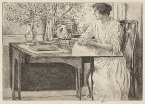 Kolonialer Tisch, Cos Cob, 1915