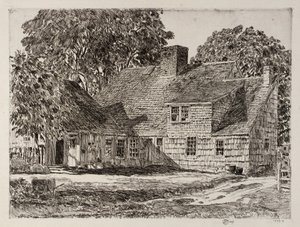 Altes Dominy-Haus von Childe Hassam