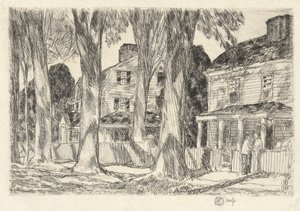Sonnenlicht Dorfstraße, 1925