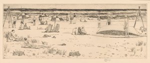 Der Beach Club, Easthampton von Childe Hassam