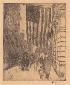 Die Flagge von Childe Hassam