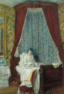 Das französische Frühstück, 1910 von Childe Hassam