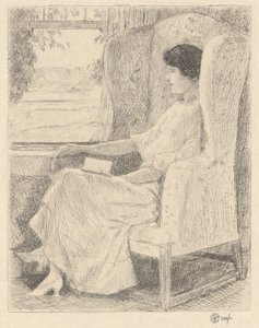 Der georgische Stuhl von Childe Hassam