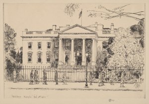 Das Weiße Haus von Childe Hassam