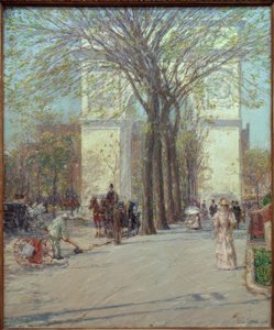 Washington Arch, Frühling