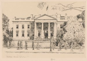 Weißes Haus, Washington, 1925