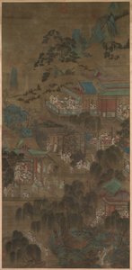 Hofdamen im Kaiserpalast von China, Yuan dynasty