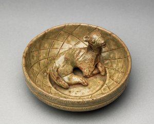 Tier im Gehege, Westliche Jin-Dynastie, 265-316