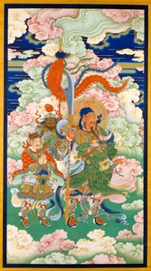 Kaiser Guan, Hängende Schriftrolle, ca. 1700