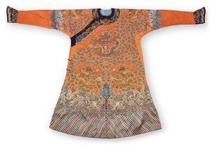 Formale Hofrobe, Qing-Dynastie, Jifu China, Mitte des 19. Jahrhunderts von Chinese School