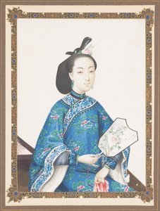 Porträt von Howquas Frau, ca. 1850-70