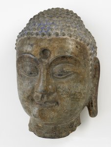 Kopf des Buddha, Periode der Teilung, 550-577 von Chinese School