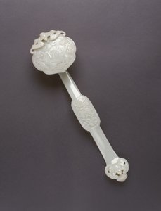 Ruyi-Zepter (Celadon-Stein)