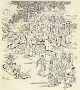 Der Tod Buddhas von Chinese School