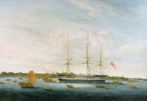 Die Honourable East India Companys The Earl of Balcarras in Kanton, 1816