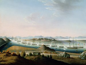 Ansicht von Whampoa, ca. 1840