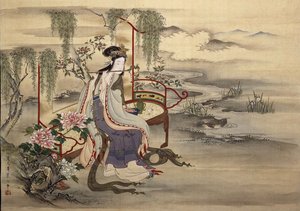Die chinesische Schönheit Yang Guifei, ca. 1810-1815