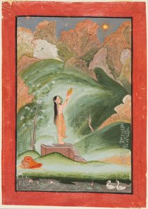 Verehrung der Sonne Surya Puja, ca. 1810