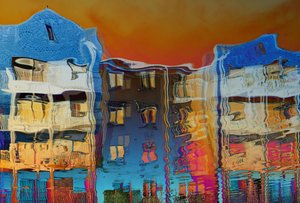 Lebendige Stadtreflexionen von Chris Hamilton