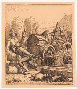 Illustration zu St. St. Blicher, Die drei Heiligenabende von Christen Dalsgaard