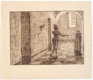 Illustration zu St. St. Blicher, Die drei Heiligenabende
