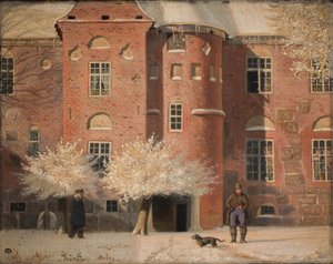 Das Herrenhaus von Krabbesholm in Jütland von Christen Dalsgaard