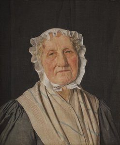 Porträt von Inger Margrethe Høyen, geb. Schrøder, die Mutter des Kunsthistorikers N.L. Høyen