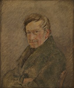 Porträt des Tiermalers C.D. Gebauer