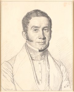 Porträt des Schwagers des Künstlers, Kapitän C.B.Købke