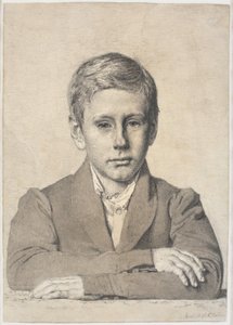 Porträt des Försters Henrik Clausen (1825-1904) als Kind von Christen Købke