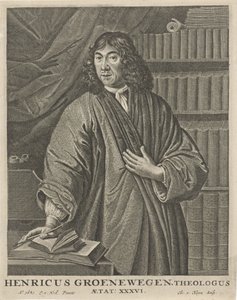 Porträt von Henricus Groenewegen