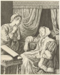 Interieur mit zwei Frauen