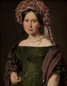 Die Frau des Künstlers Cathrine