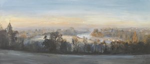 Blauer Sonntagmorgen im Winter - Richmond Hill, 2013