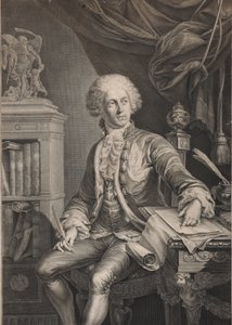 Porträt von Prinz Alexander Michailowitsch Belosselsky-Belozersky 1752-1809, letztes Viertel des 18. Jahrhunderts