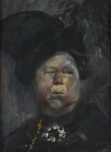 Frau Blom von Christian Krohg