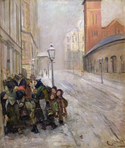 Der Kampf ums Überleben von Christian Krohg